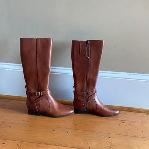 Beautiful NWT Naturalizer leather 7.5 M Rena Cider colored **NARROW CALF